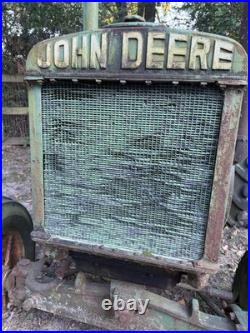 John Deere Unstyled D Farm Tractor Serial 13173
