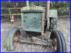 John Deere Unstyled D Farm Tractor Serial 13173