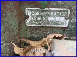 John Deere Unstyled D Farm Tractor Serial 13173