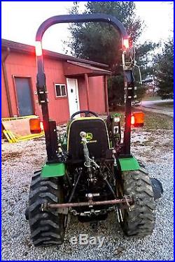 John Deere compact utility tractor 2320 with Mower, Loader and Rear Power Beyond