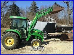 John deere 4720 cab tractor/loader