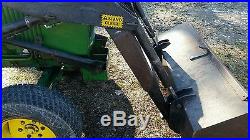 John deere 950 tractor with loader and finish mower