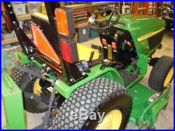 John-deere-tractor 4110 Hydo static drive, 4 wheel drive, Yanmar Diesel