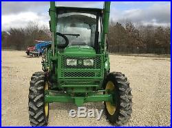 Johndeere 5055E Tractor With Only 284 Hours Cab Air. 4x4 With Loader. Demo! Fancy