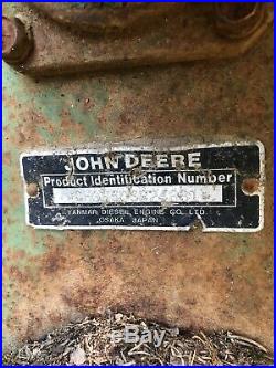 Jonh Deere 850 Compact Tractor For Parts Or Repair