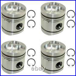 K946354 Four Pistons K206974 Fits David Brown AD6/55 Tractor Engines AD4/55T K946354 Four Pistons K206974 Fits David Brown AD6/55 Tractor Engines AD4/55T