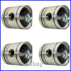 K946354 Four Pistons K206974 Fits David Brown AD6/55 Tractor Engines AD4/55T K946354 Four Pistons K206974 Fits David Brown AD6/55 Tractor Engines AD4/55T