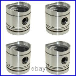 K946354 Four Pistons K206974 Fits David Brown AD6/55 Tractor Engines AD4/55T K946354 Four Pistons K206974 Fits David Brown AD6/55 Tractor Engines AD4/55T