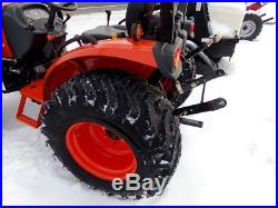 KIOTI CK3510 COMPACT TRACTOR With LOADER. NEW LEFTOVER! ONLY 6 HRS. 4X4. DIESEL
