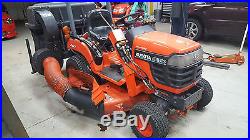 KUBOTA BX1500 With 54 DECK, PTO BAGGER, PTO SNOW BLOWER 4X4