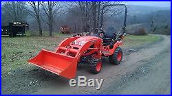KUBOTA BX 2370 4X4 HST TRACTOR WITH LOADER ONLY 36 HRS! WE SHIP NATIONWIDE