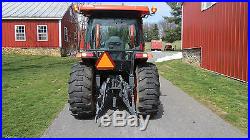 KUBOTA GRAND L4060 4X4 COMPACT UTILITY CAB TRACTOR With LOADER HYDRO ONLY 250 HRS
