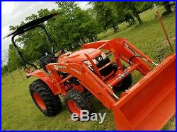 KUBOTA L2501 4x4 loader tractor. FREE DELIVERY