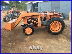 KUBOTA L260 Diesel Tractor With Loader Runs And Drives Great NICE