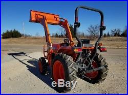 KUBOTA L3200 HST 4x4 loader tractor. FREE DELIVERY