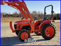 KUBOTA L3200 HST 4x4 loader tractor. FREE DELIVERY