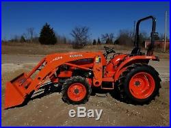KUBOTA L3200 HST 4x4 loader tractor. FREE DELIVERY