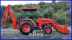 Kubota L48 Tractor Loader Backhoe 4x4 Hst Very Nice! In Pa! We Ship Nationwide