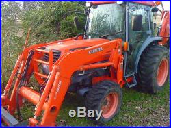 KUBOTA L5030HSTC 4X4 Compact tractor LA853 LOADER & DELUXE CAB