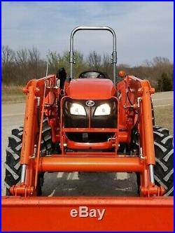 KUBOTA M5660 4x4 loader tractor. FREE DELIVERY