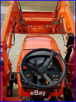 KUBOTA M5660 4x4 loader tractor. FREE DELIVERY