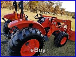 KUBOTA M5660 4x4 loader tractor. WARRANTY, FREE DELIVERY