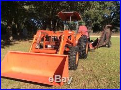 KUBOTA M5700 4x4 TRACTOR LOADER, SHUTTLE, 60+ hp Low Hrs 667