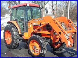 KUBOTA M6800 CAB+LOADER+4X4 WITH LOW HOURS (1,430HRS)! NICE