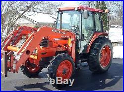 KUBOTA M6800 CAB+LOADER+4X4 WITH LOW HOURS (1,430HRS)! NICE