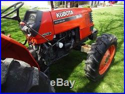 KUBOTA M6800 UTILITY SPECIAL COMPACT TRACTOR. 4X4. DUAL HYD. 1300 HRS. NICE UNIT