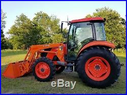 KUBOTA M7040 4x4 loader tractor. FREE DELIVERY
