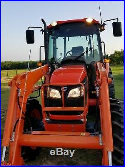 KUBOTA M7040 4x4 loader tractor. FREE DELIVERY