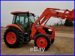 KUBOTA M7060 4x4 loader tractor. LOW HOURS! FREE DELIVERY