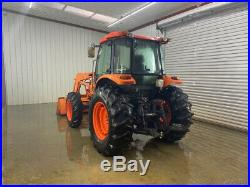 KUBOTA M8540D 4X4 CAB WITH A/C HEAT, LA1353 LOADER With QUICK ATTACH