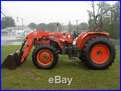 Kubota M9000 4x4 Loader Tractor