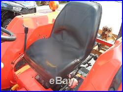 KUBOTA TRACTOR L3400 4X4 COMPACT TRACTOR WITH LOADER AND BOX BLADE ONLY 431 HRS