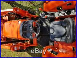 KUBOTA m5040 4x4 loader tractor with HD 10' brush hog. FREE DELIVERY