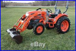 Kioti CK30 HST 4x4 loader compact farm tractor NO RESERVE