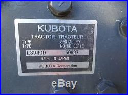Kubota 2009 L Series Utility Tractor