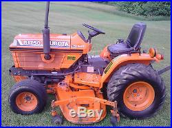 Kubota B1750 4x4 diesel tractor with hydro-stat transmission