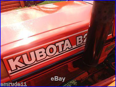 Kubota B2150 TRACTOR 4X4 LOADER THREE POINT HITCH WILL TAKE BACKHOE