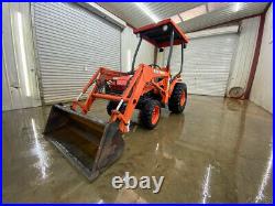 Kubota B21 Hst Orops Tractor And Loader, Kubota Tl421 Loader With Pin On Bucket