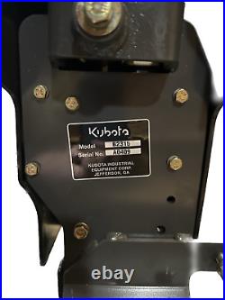 Kubota B2315 loader valve