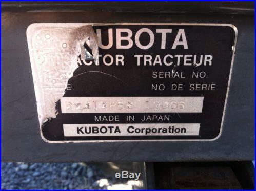 Kubota B2410 Hydro Compact Tractor W/ 48 Mower
