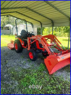 Kubota B2601 4WD With Attachments. Only 75hrs On It