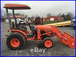 Kubota B2630 4x4 Hydro Compact Tractor With Loader