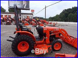 Kubota B2650 4wd tractor, Loader, 60 Mower, Like New, Warranty ...