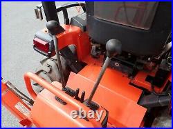 Kubota B26 Tractor Loader Backhoe, Orops, Hydro, 4x4, 24.3 Hp, Rear Thumb