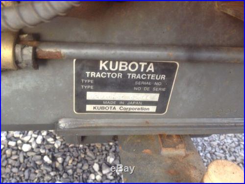 Kubota B2910 4x4 Hydro Compact Tractor W/ 1600hrs
