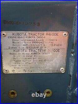 Kubota B6100 Tractor, Diesel, Belly Mower Can Ship 650 lower 48